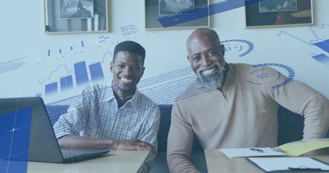 African American Professionals Analyzing Data in Modern Office - Download Free Stock Images Pikwizard.com
