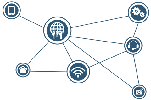 Digital Network of Symbols on Transparent Background - Download Free Stock Videos Pikwizard.com