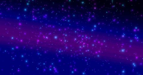 Vibrant Glowing Light Trails on Blue Background - Download Free Stock Images Pikwizard.com