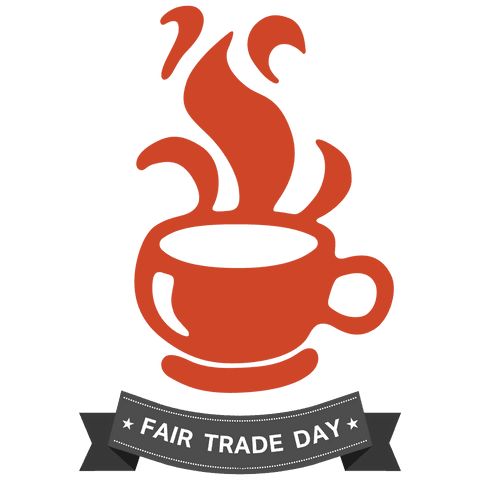 transparent fair trade day coffee cup celebrating ethical trade - Download Free Stock Videos Pikwizard.com