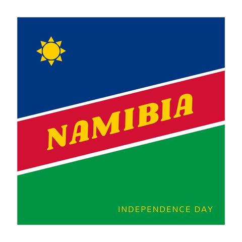 namibia independence day celebration poster design - Download Free Stock Templates Pikwizard.com