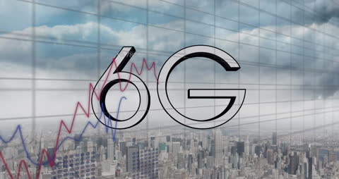 Futuristic 6G Technology with Data Analytics Concept
