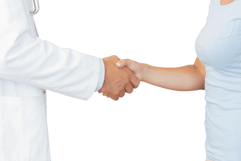 Transparent Doctor and Patient Shaking Hands - Download Free Stock Videos Pikwizard.com