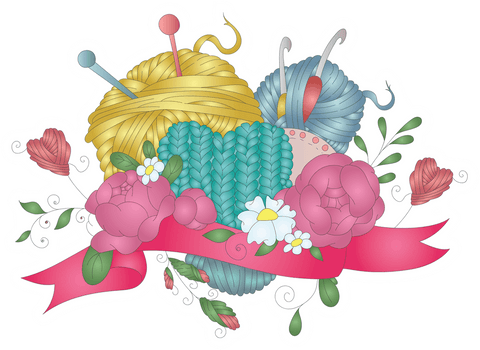colorful crafts: yarn and flowers with transparent background - Download Free Stock Videos Pikwizard.com