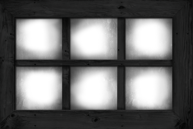 Aged Wooden Window with Broken Panes on Transparent Background - Download Free Stock Videos Pikwizard.com