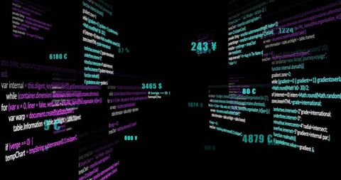3d coding environment with digital code lines - Download Free Stock Images Pikwizard.com