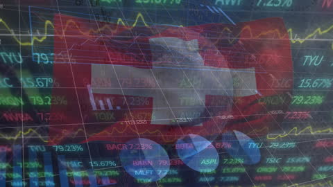 Dynamic Financial Data Overlay on World Map