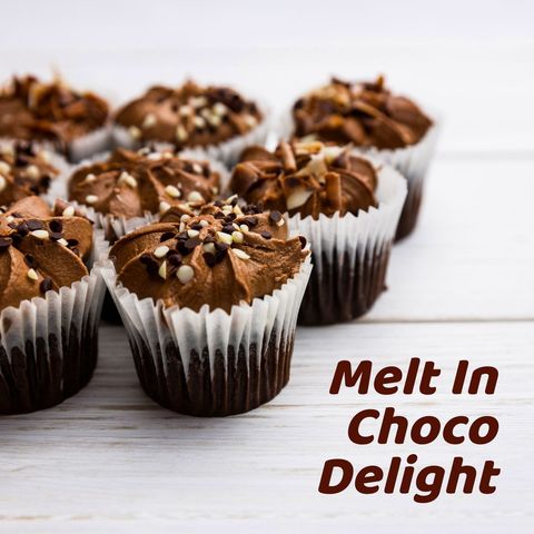 assorted chocolate cupcakes with swirled frosting on light table - Download Free Stock Templates Pikwizard.com