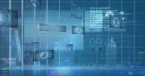 Futuristic Data Processing and Analysis on Digital Display