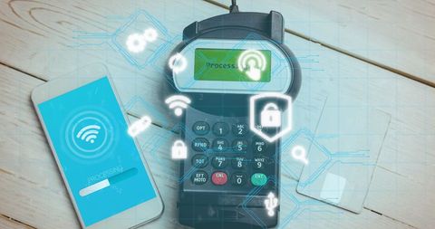 Wi-Fi and RFID Technology Enabling Secure Mobile Payments - Download Free Stock Images Pikwizard.com
