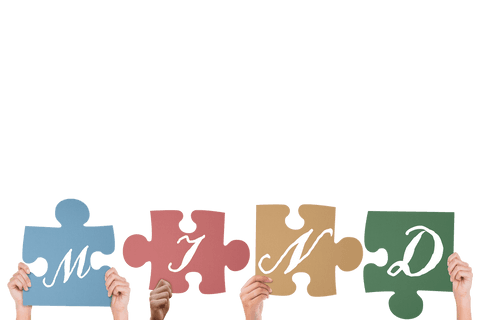 hands holding transparent jigsaw pieces spelling mind - Download Free Stock Videos Pikwizard.com