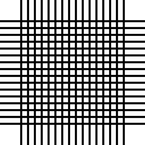 Abstract black linear design on transparent background