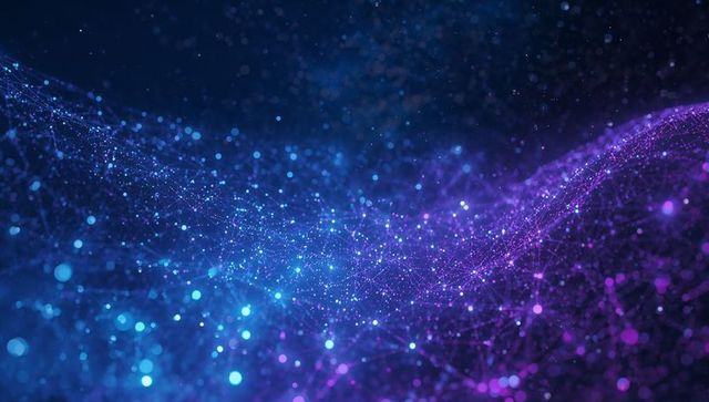 Luminous Pulsing Wave of Networked Particles