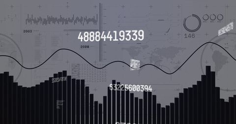 Abstract Financial Data Analysis with Graphs and Trends - Download Free Stock Images Pikwizard.com