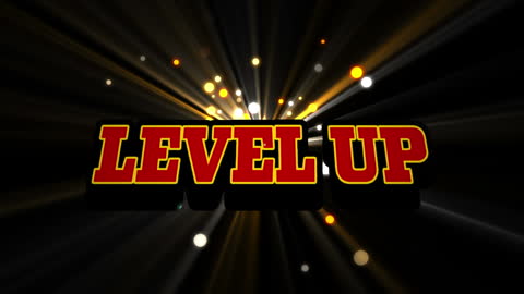 Dynamic Level Up Animation with Spotlights
