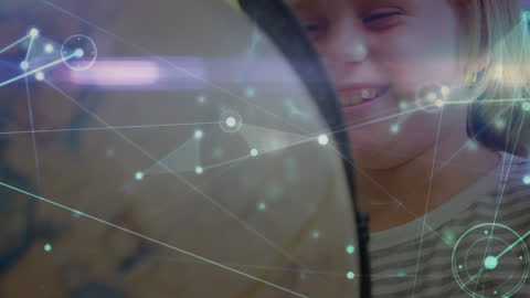 Innovative Learning: Schoolgirl Exploring Global Connections