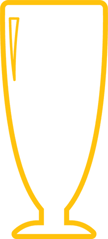 Transparent Yellow Glass Icon for Drinks and Beverage Designs - Download Free Stock Videos Pikwizard.com