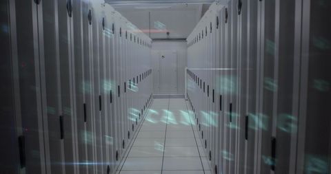 Cybersecurity Warning Over Data Center Servers - Download Free Stock Images Pikwizard.com