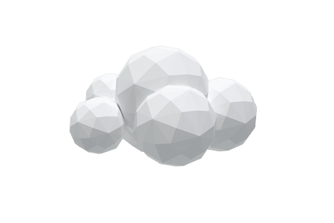 abstract polygonal cloud with geometric shapes transparent background - Download Free Stock Videos Pikwizard.com