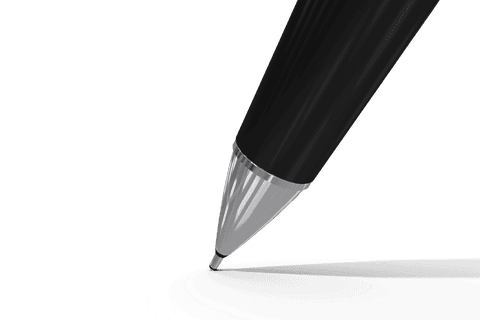 transparent ballpoint pen tip close-up - Download Free Stock Videos Pikwizard.com