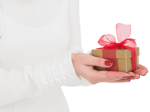 Transparent Hands Holding Wrapped Gift Box - Download Free Stock Videos Pikwizard.com