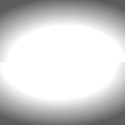 Minimalist teal ellipse on transparent background for modern design