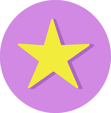 yellow star on purple background transparent for encouragement graphics - Download Free Stock Videos Pikwizard.com