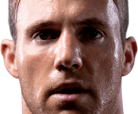 close-up transparent portrait sweating male athlete on black background - Download Free Stock Videos Pikwizard.com