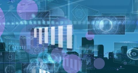 Digital Data Streams Connecting Globally - Download Free Stock Images Pikwizard.com