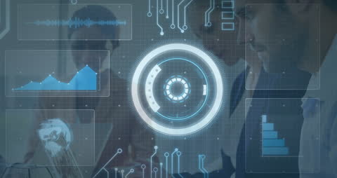 Digital Interface with Business Data Analytics and Team Collaboration