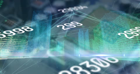 Network Connections with QR Code and Data Visualization