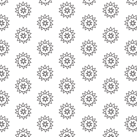 vintage floral black pattern on transparent background - Download Free Stock Videos Pikwizard.com