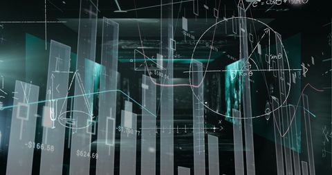 Futuristic Data Visualization and Analytics Concept - Download Free Stock Images Pikwizard.com