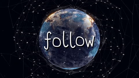 Digital Connections: Follow Message Across Global Network