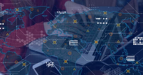 Global Networking and Data Processing with Futuristic Interface