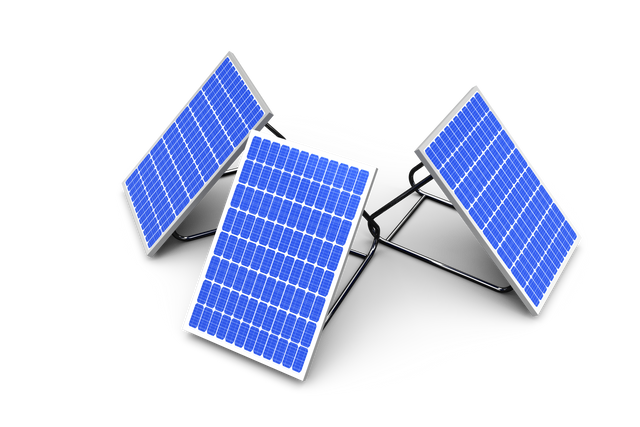 3D Illustration of Three Transparent Solar Panels on Black Background - Download Free Stock Videos Pikwizard.com