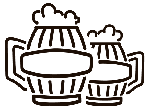 transparent beer glasses icon set with overflowing ale • drink craft - Download Free Stock Videos Pikwizard.com