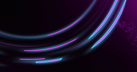 Glowing Neon Light Trails Symbolizing Data Transfer and Speed - Download Free Stock Images Pikwizard.com