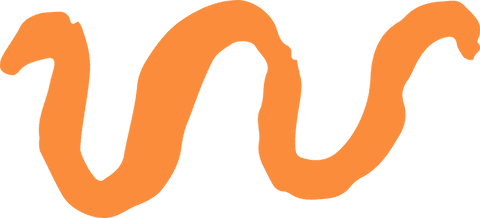 Flowing Orange Ribbon Shape on Transparent Background - Download Free Stock Videos Pikwizard.com