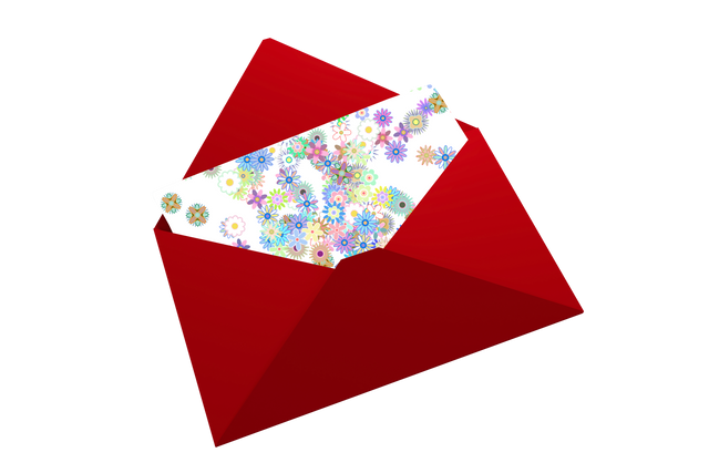 Transparent Red Envelope with Multicolor Floral Card Background - Download Free Stock Videos Pikwizard.com