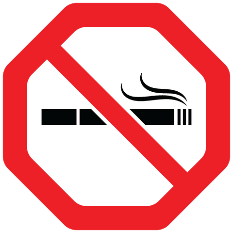 no smoking sign on transparent background for public spaces - Download Free Stock Videos Pikwizard.com