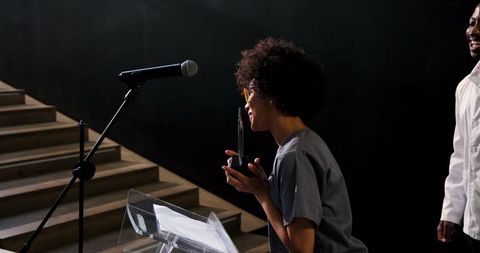 Doctor award ceremony with enthusiastic applause