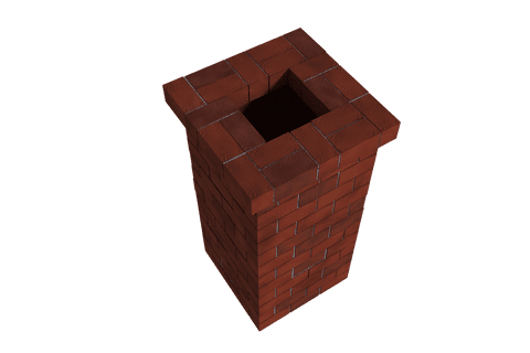 transparent isolated brick chimney illustration on white - Download Free Stock Videos Pikwizard.com
