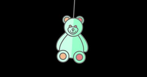 Whimsical Green Teddy Bear Illustration - Download Free Stock Images Pikwizard.com