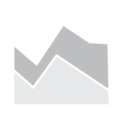 Grey diagram icon on transparent background