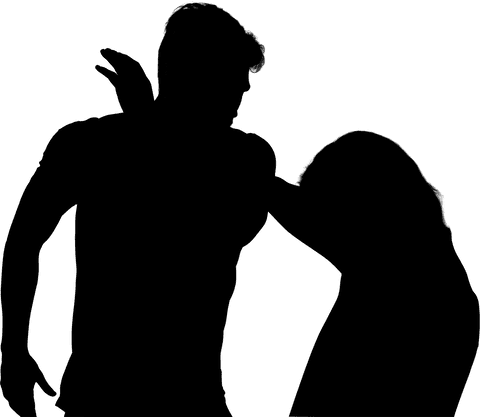 silhouette of man raising hand in aggression on transparent background - Download Free Stock Videos Pikwizard.com