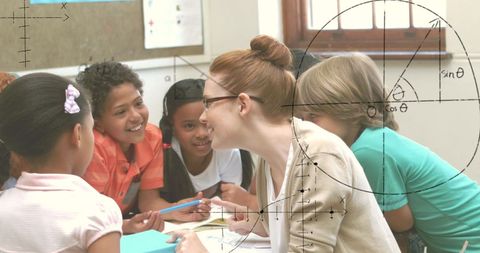 Diverse Classroom Embracing Mathematics and Collaboration