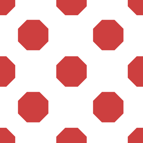 seamless red octagonal pattern on transparent background - Download Free Stock Videos Pikwizard.com