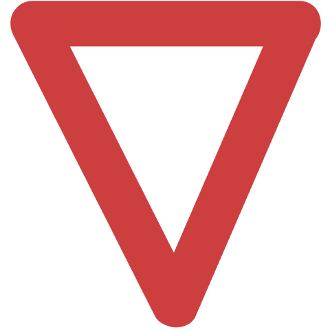 red inverted triangle on transparent background illustration - Download Free Stock Videos Pikwizard.com
