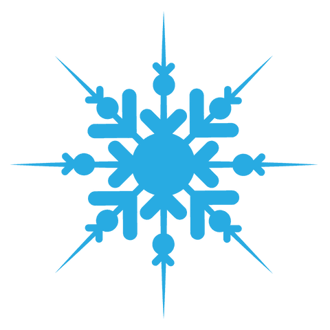 intricate transparent blue snowflake illustration - Download Free Stock Videos Pikwizard.com